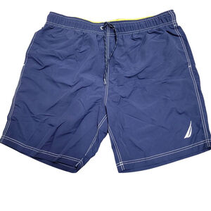 Nautica Embroidered Logo Men's Swim Shorts Size XL Excellent Condition